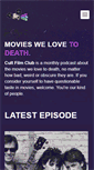 Mobile Screenshot of cultfilmclub.com